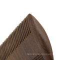 Wholesale Anti Static Wooden Beard Comb Wood Pocket Comb with Fine Teeth for Beard Support Custom Logo